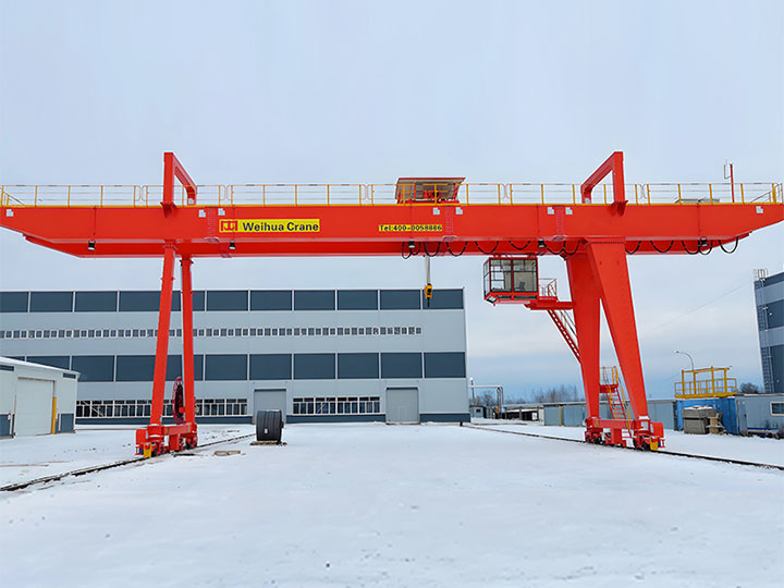 European Gantry Crane Double Beam